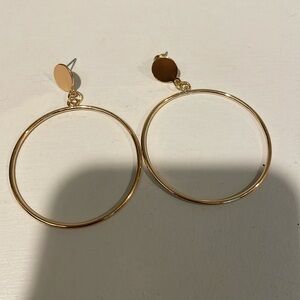 Gold earrings from SHEIN